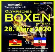 Tickets für Olympisches Boxen mit Herz am 28.03.2020 - Karten kaufen
